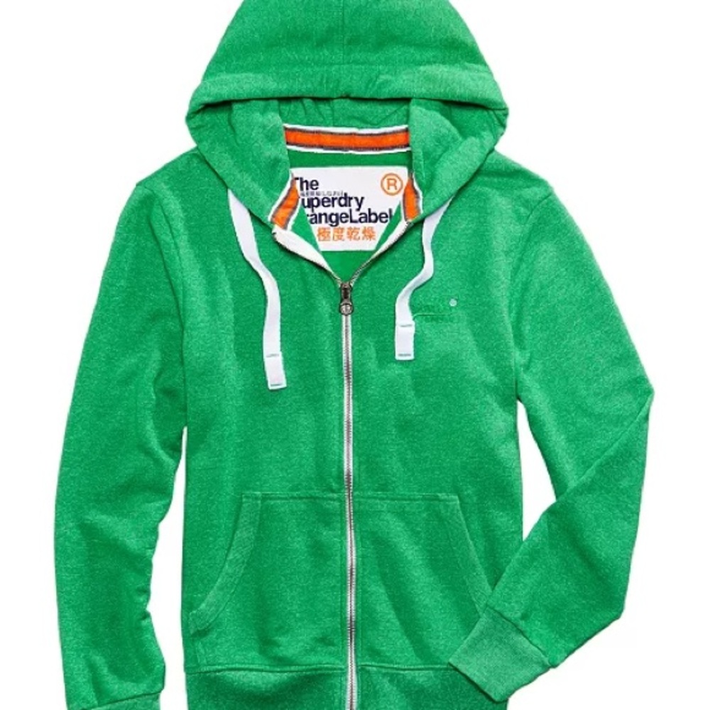Superdry Men's Orange Label Full-Zip Hoodie